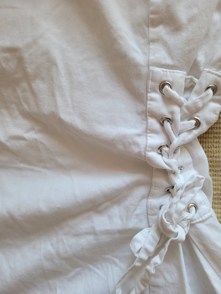 White dress