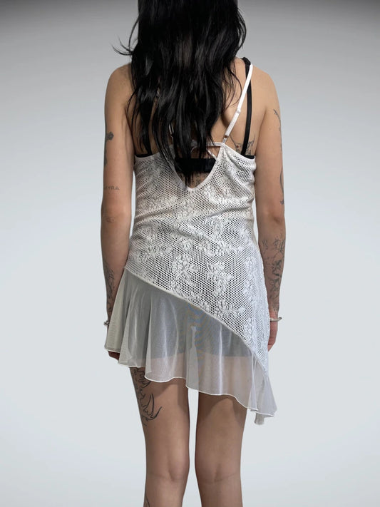 white lace dress (L)