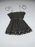 Tea F Embellished Boho Top (S)