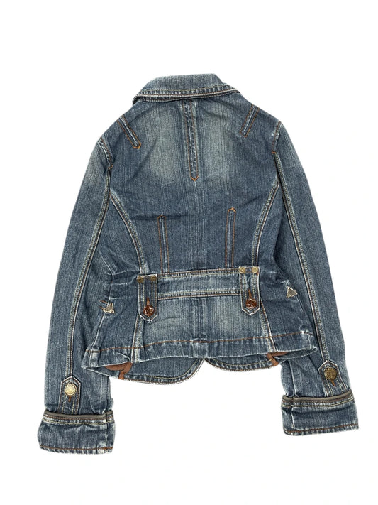 Azur Classic Fitted Denim Jacket (S)