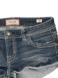 Mek Anm Blue Classic Denim Hotpants (L)