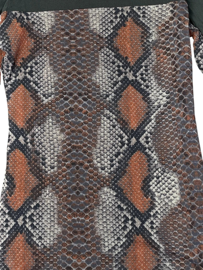 Weston Wear grey snakeskin top (S)