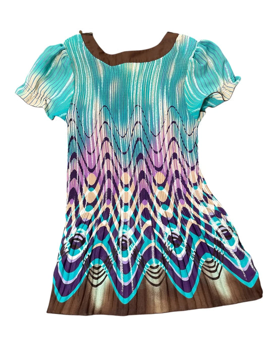 Ocean Wave Sequin Top (M)