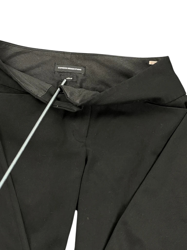 Express Black Flared Suit Pants (S)