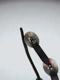 Western Style Black Concho Leather Belt (ONESIZE)