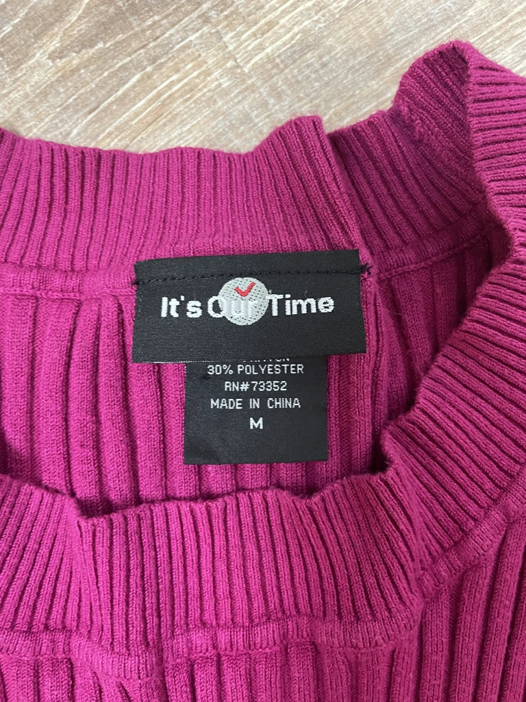 Pink sweater
