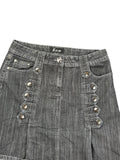 Skin Grey Cotton Skirt (M)