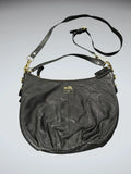 Coach Black and Gold Shoulder Bag (ONESIZE)