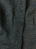 Glittery button up