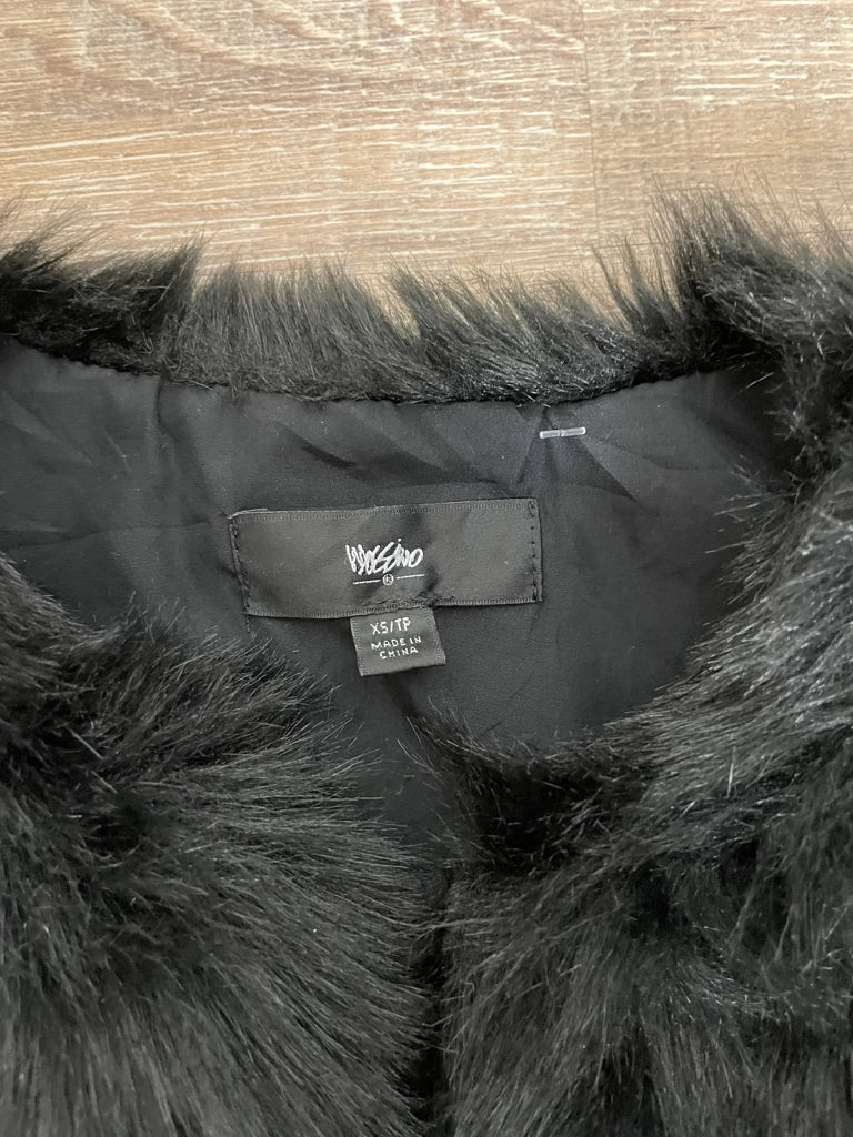 Faux fur vest
