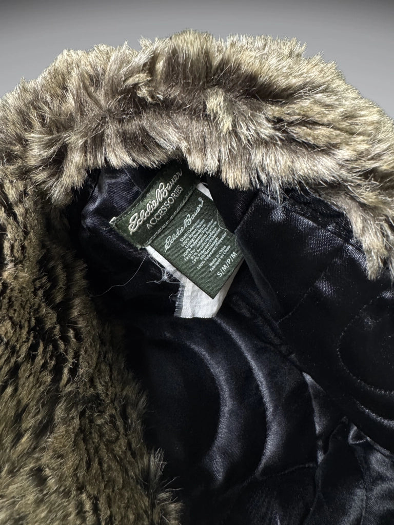 Edgy Black Aviator Pilot Trapper Hat (ONESIZE)