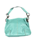Turquoise Casual Zip Shoulder Bag (ONESIZE)