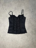 Coquette Black Corset