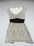 Retro Swirl Tunic Top (M)