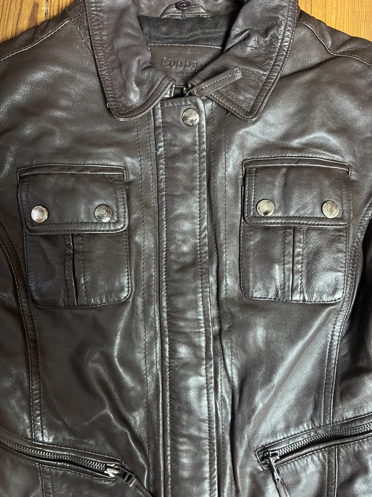 Dark Brown Leather Jacket