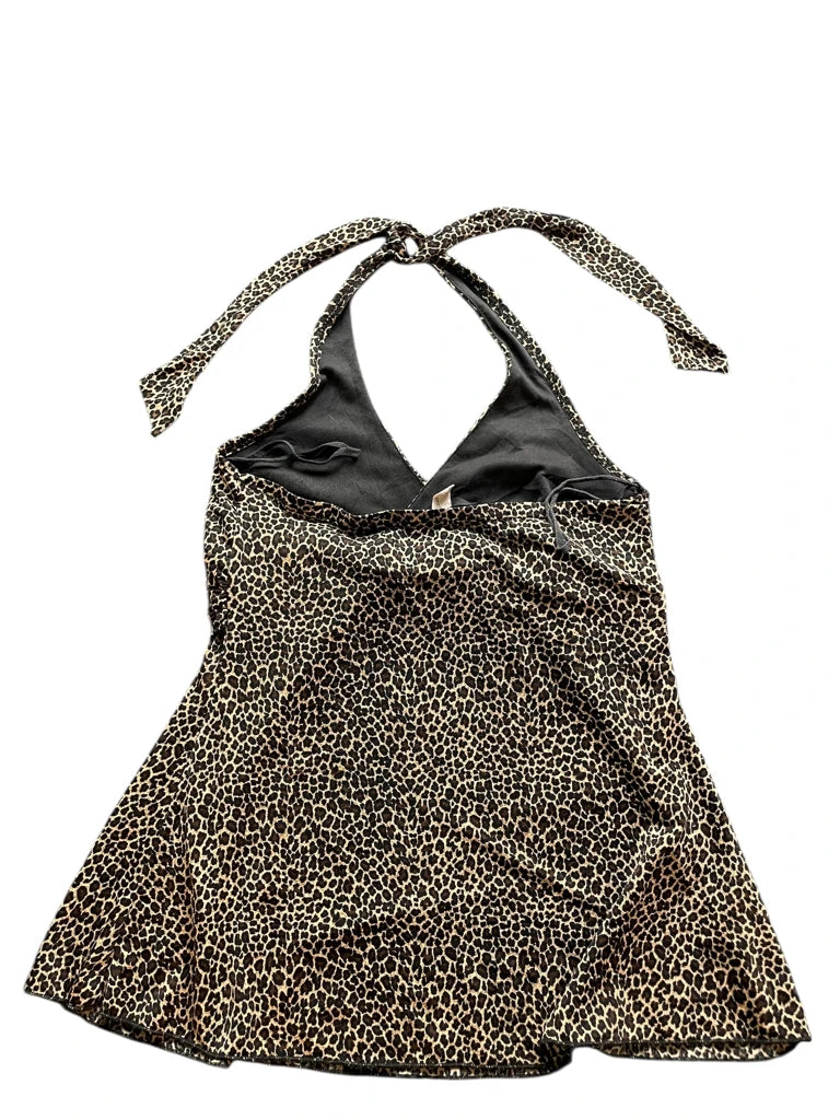 Leopard Neckholder Top (M)