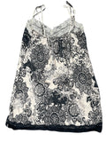 Dolled Up Alternative Beige Pattern Top (S)