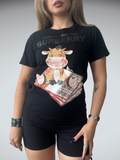 Cartoon cow tshirt