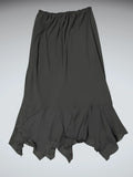 Midnight Ruffle Hem Maxi Skirt (M)