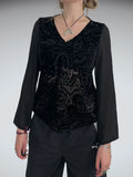Patterned blouse