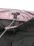 Charcoal Pinstripe Slim Bootcut Suit Pants (M)
