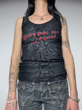 rock rhinestone top