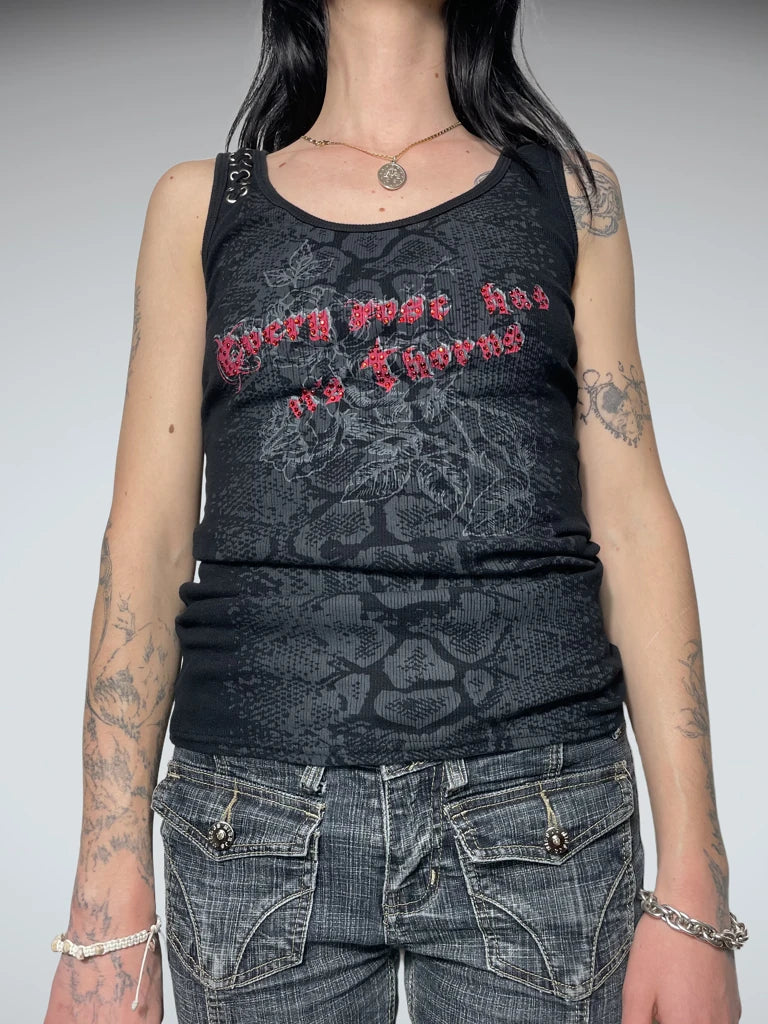 rock rhinestone top