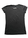 Black Y2K Deer Graphic Tee (S)