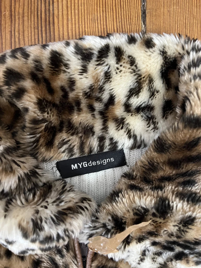 Leopard print jacket