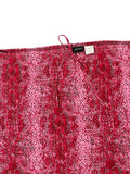 Pink midi skirt with feminine flow by X Hilaration (L)
