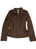Polo Ralph Lauren Brown Zip Up Sweater Jacket (M)