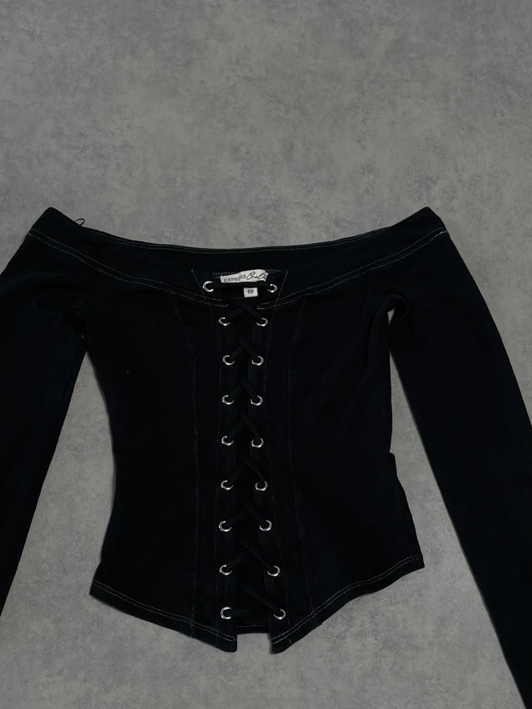 corset long sleeve top