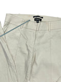 Beige Linen-Blend Tailored Suit Pants (M)