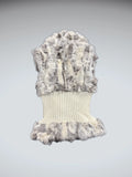Guess Jeans White Rabbit Fur Vest Women (S)
