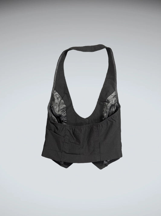 Have & Hove Black Button Front Vest Women (n/a)