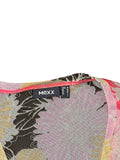 Mex Yellow Pink Flower Top (M)