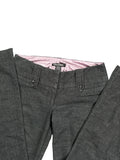 Charcoal Pinstripe Slim Bootcut Suit Pants (M)