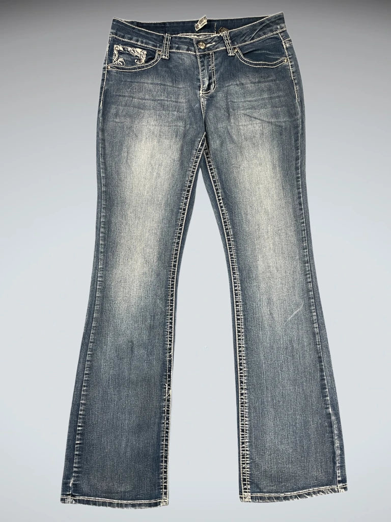 Soundgirl Blue Denim Jeans (M)