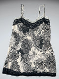 Dolled Up Alternative Beige Pattern Top (S)