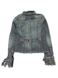 Billabong Biker Style Denim Jacket (M)
