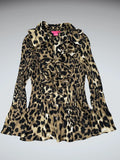 sunny leigh leopard summer dress (M)