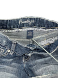 Amethyst Distressed Cutoff Denim Hotpants (S)