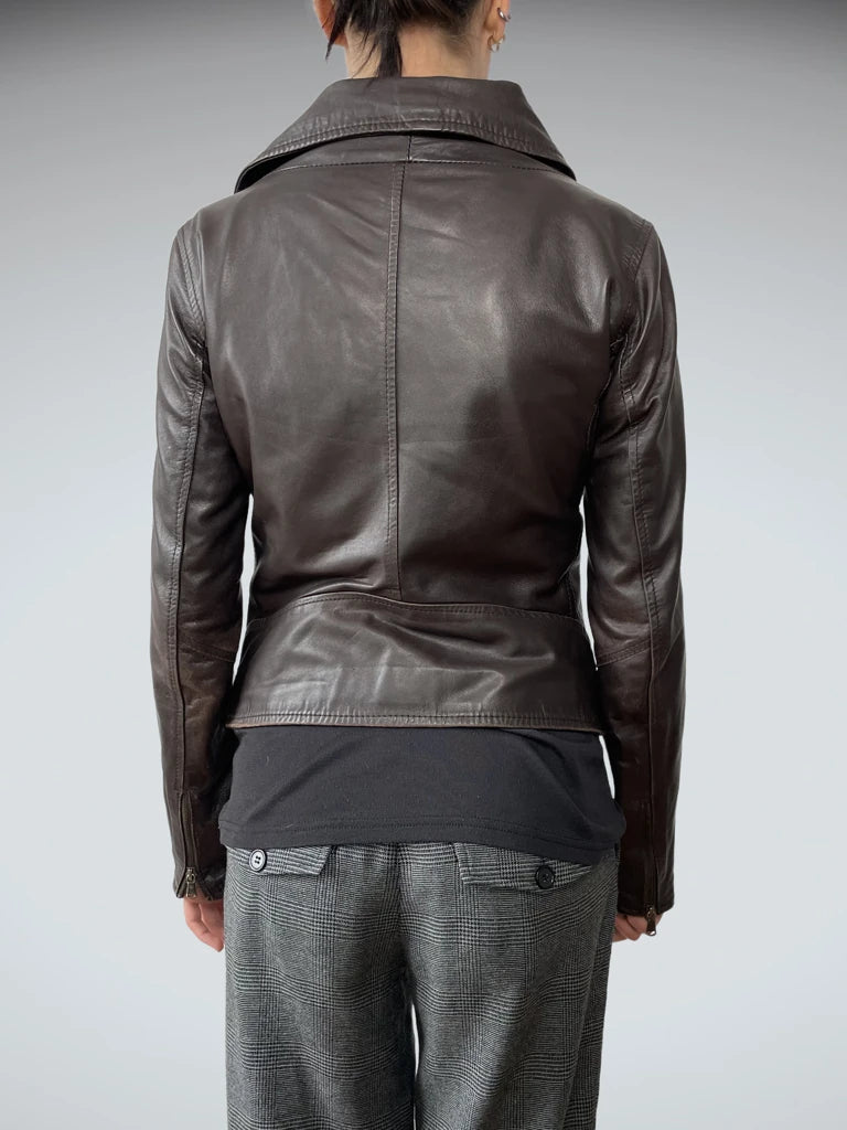 Paprika Leather Jacket