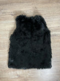 Faux fur vest