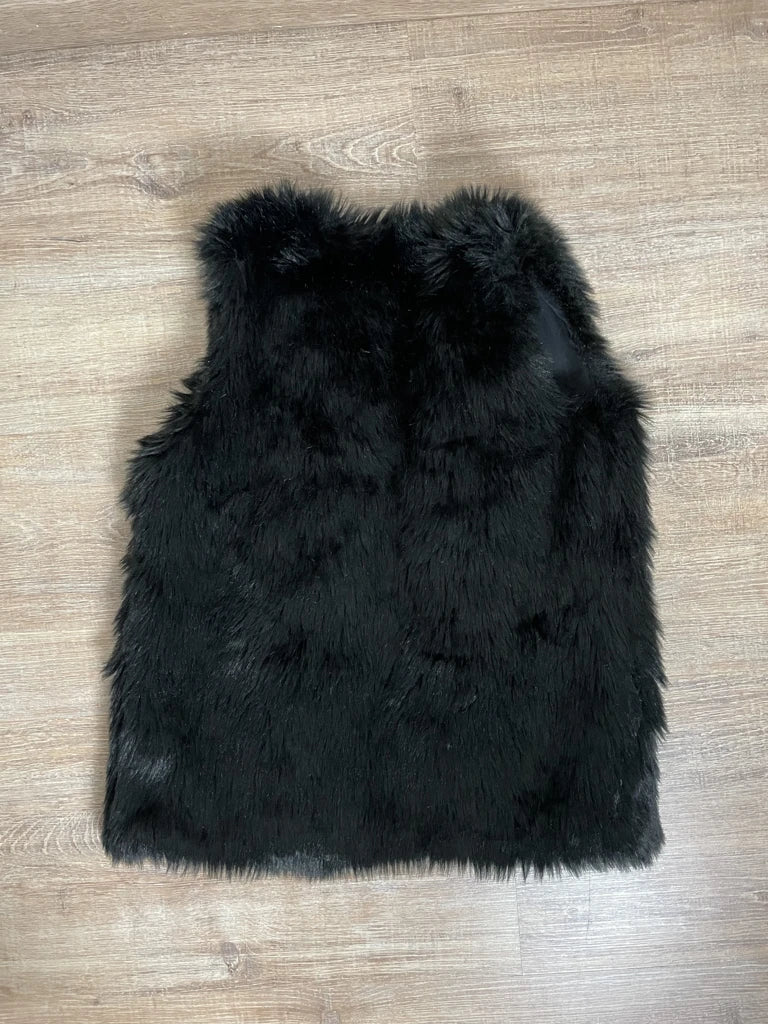 Faux fur vest