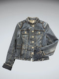 Vintage Blue Denim Jacket Women (S)