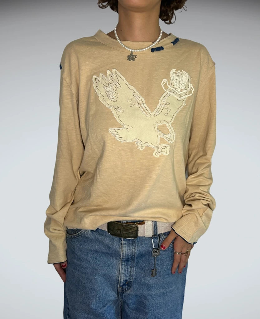 Long sleeve eagle logo