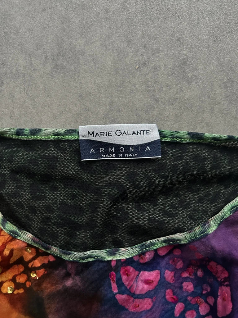 Colorful print top