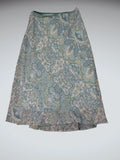 Dressbarn Pastel Paisley Skirt (M)