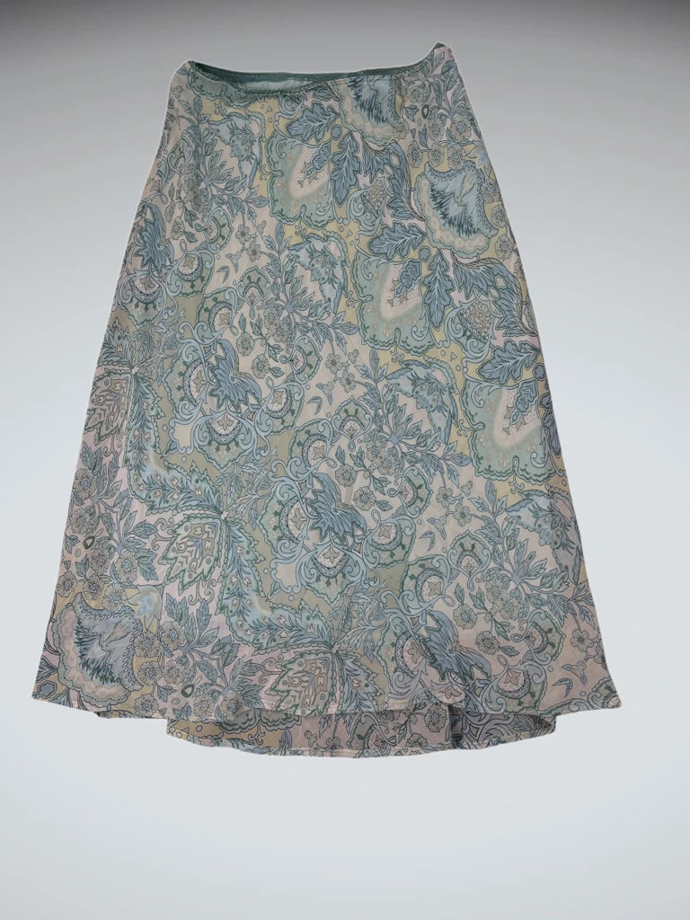 Dressbarn Pastel Paisley Skirt (M)